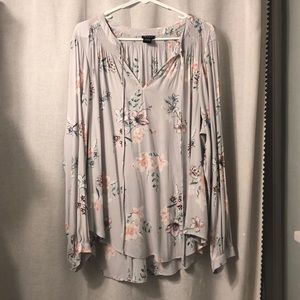 {🆕 listing} EUC Plus Size floral blouse sz 2x